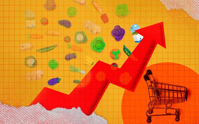 Inflação desenfreada tira produtos básicos dos carrinhos e das casas dos brasileiros