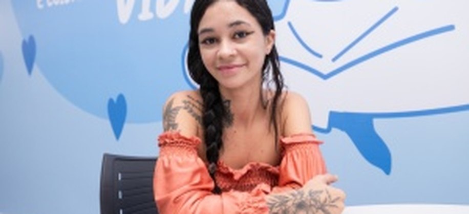 Pollyana da Conceição Nascimento luta contra a dependência química há um ano e é paciente do novo CAPS AD III e. Foto: Victor Vercant/ Secom Maceió