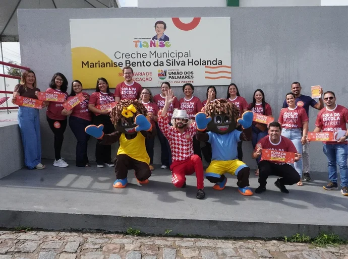Prefeitura de União dos Palmares abre matrículas para a nova Creche Municipal Tia Nise