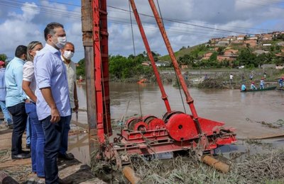 Afetada pelas chuvas, Ponte do Povoado Quitunde, em São Luís, será entregue em 60 dias