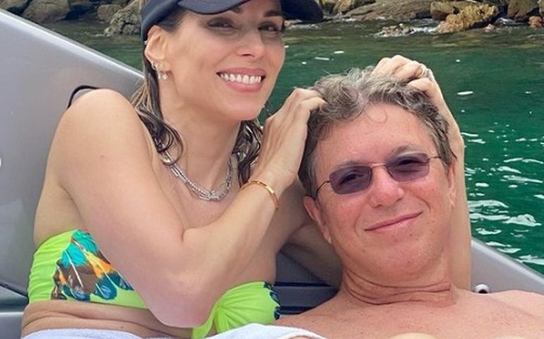 Boninho e Ana Furtado trocam declaração de amor em aniversário de casamento