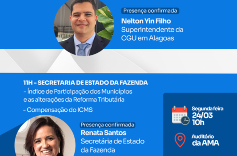 AMA promove reunião sobre IPM, Reforma Tributária e boas práticas na gestão de transferências municipais
