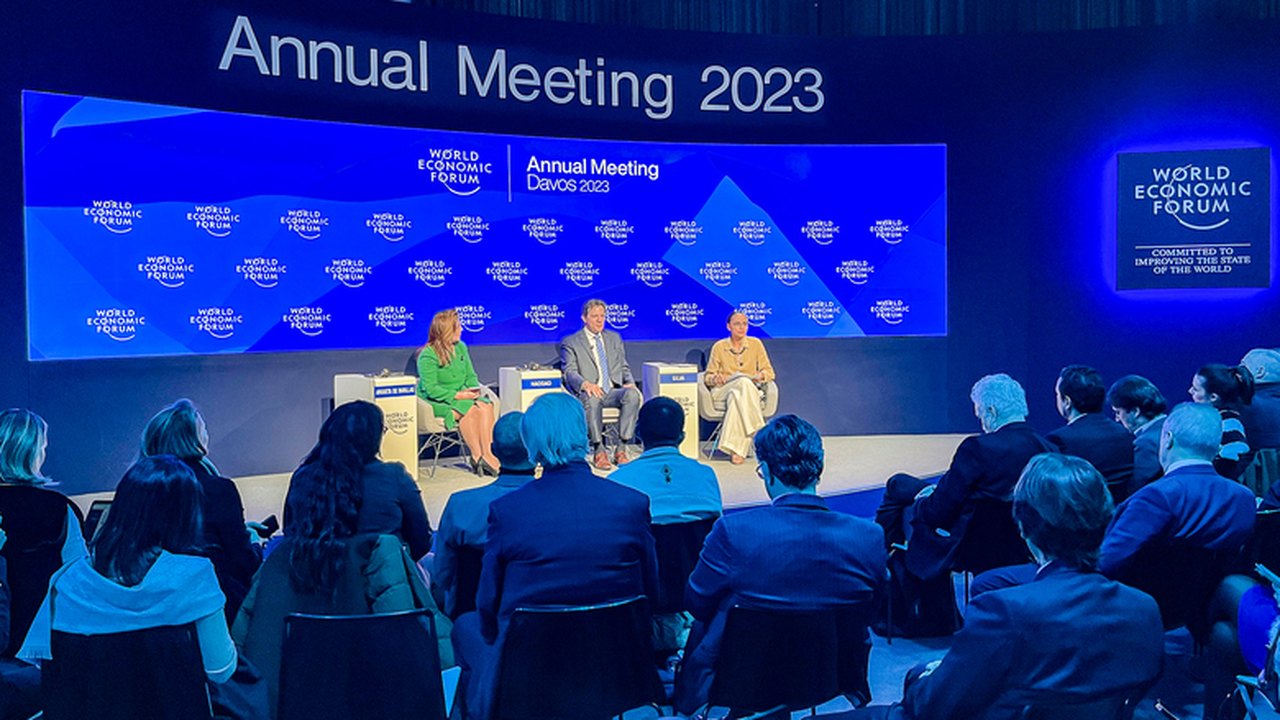 Em Davos, Haddad e Marina destacam trabalho conjunto pela retomada do crescimento