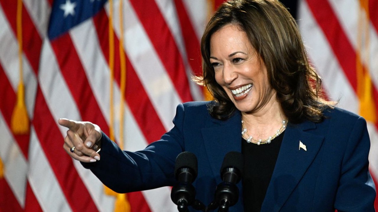 Nos EUA , a candidatura de Kamala Harris cresce entre os jovens