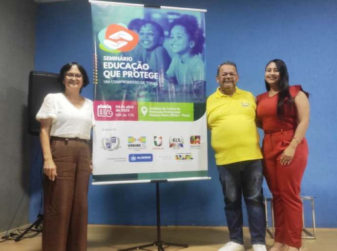 Representantes de Campo Alegre participam do Seminário Estadual Aprender a Proteger