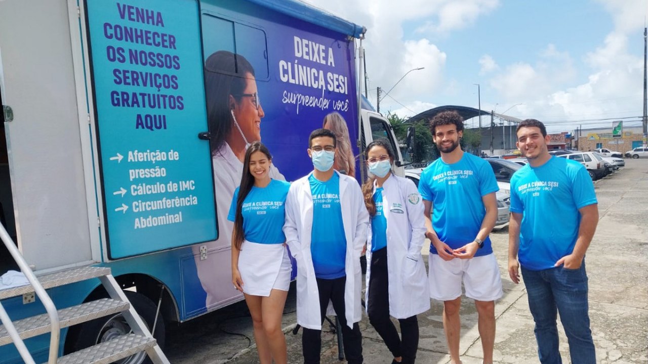 Sesi Truck inicia atendimento itinerante nos bairros de Maceió