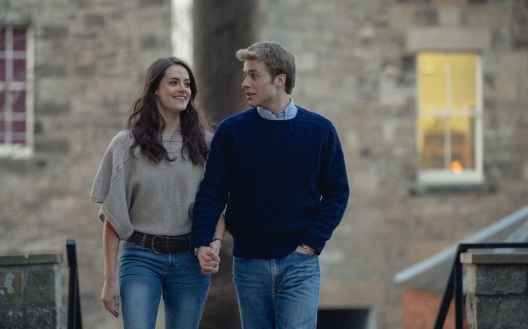 William e Kate da ficção aparecem na série 'The Crown'