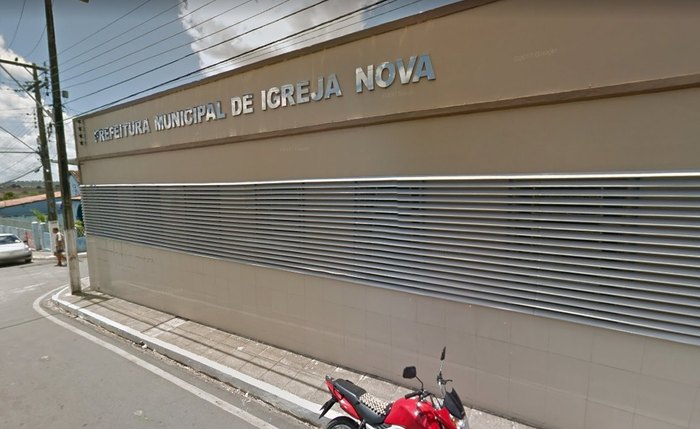 Sede da Prefeitura de Igreja Nova, em Alagoas