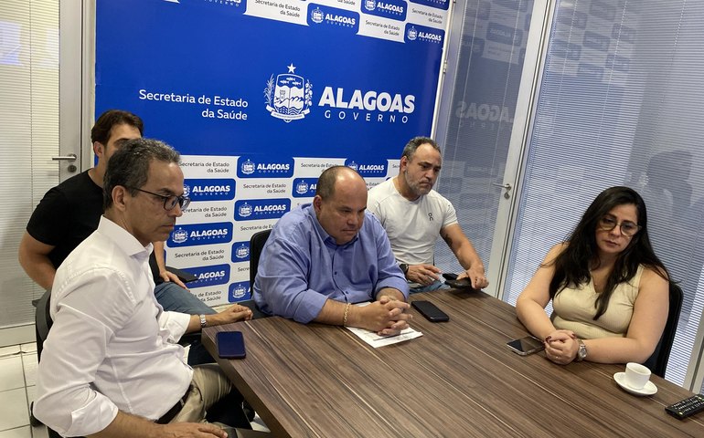 Gestores da Sesau e Uncisal se reúnem com o Ministério Público para tratar sobre a otimização de recursos