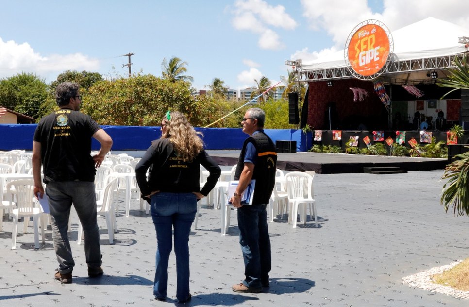VISTORIA CREA FEIRA DE SERGIPE / Foto: Ascom/Crea-SE