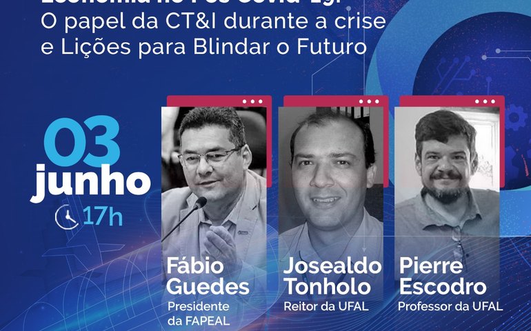 Sebrae reúne educadores em webinar sobre o papel da CT&I na crise da Covid-19