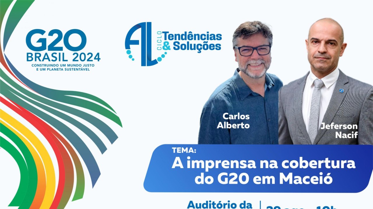 Secom promove treinamento para comunicadores sobre a cobertura do G20 em Maceió