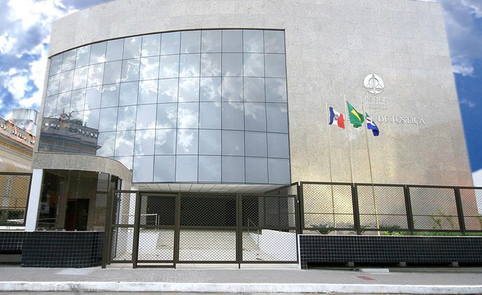 Sede do Tribunal de Justiça de Alagoas, no Centro de Maceió