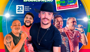 General Maynard celebra festa de emancipação política com atrações musicais