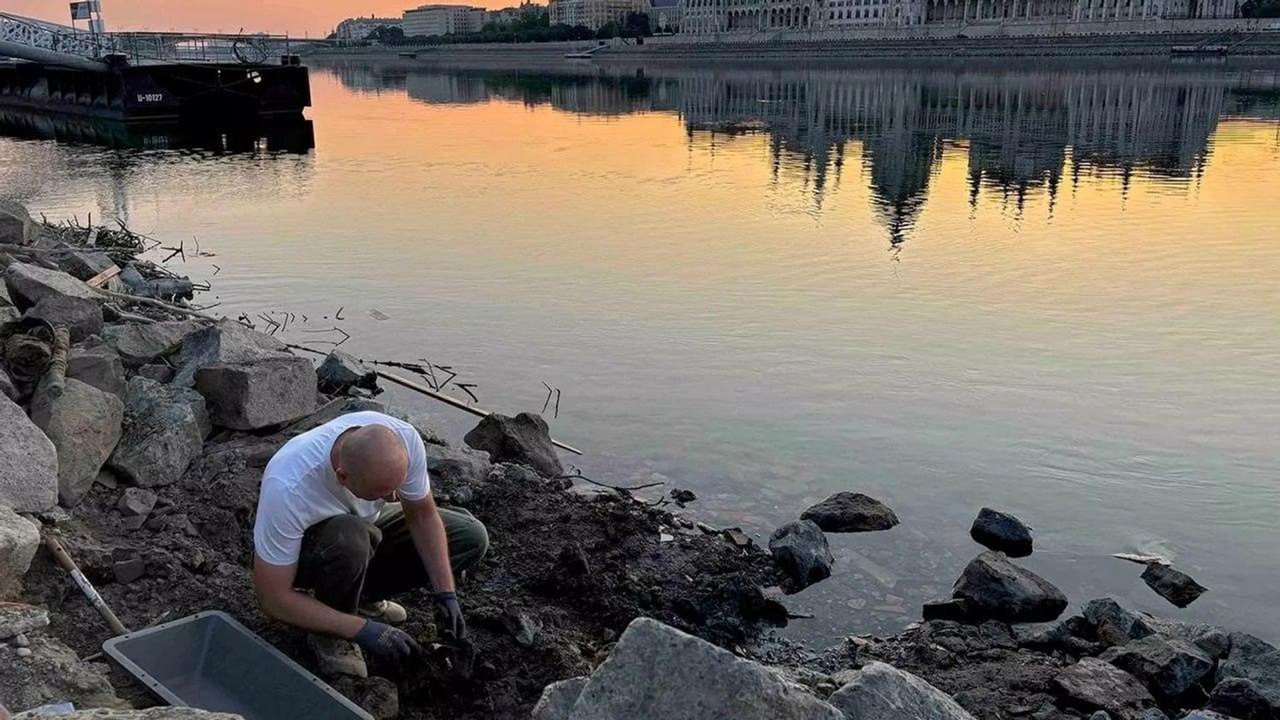 Águas baixas do Danúbio revelam restos de soldados alemães da 2ª Guerra Mundial na Hungria