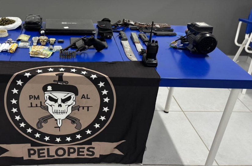 Homem é preso por tráfico e posse ilegal de arma de fogo no Sertão