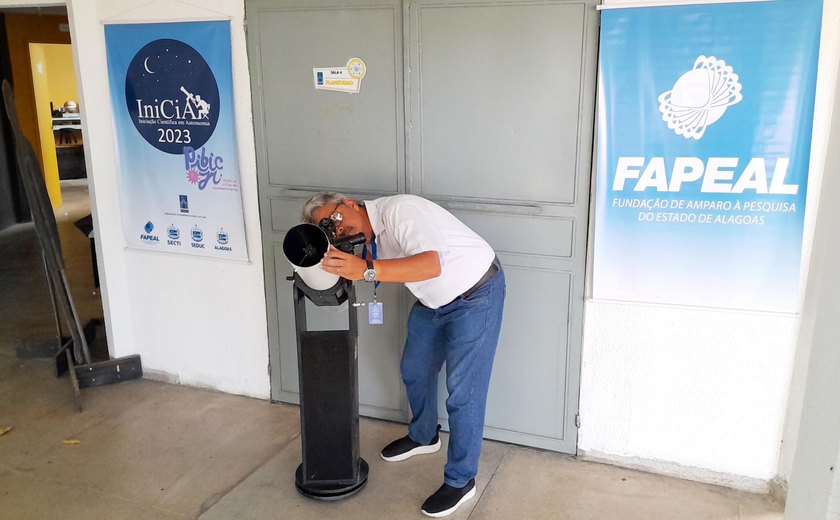 Fapeal faz aniversário e telescópio é batizado em homenagem à instituição