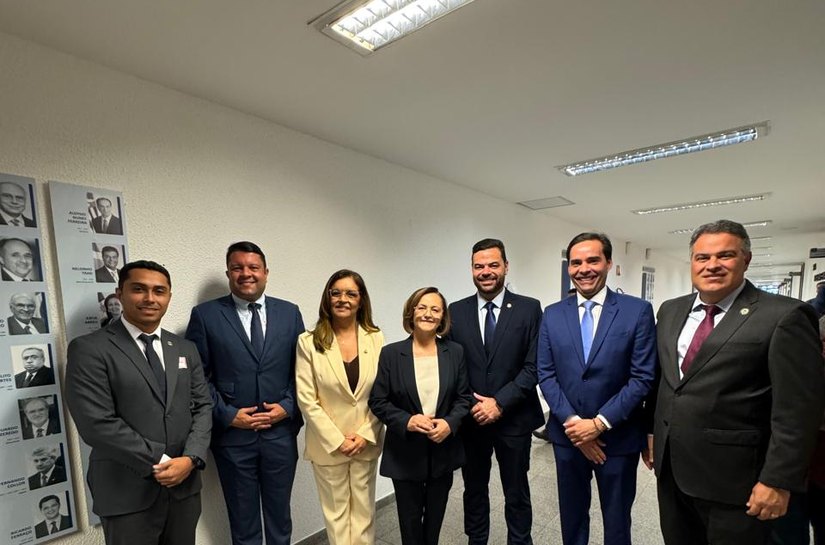 Vereador Samyr Malta acompanha sabatina de Marluce Caldas em Brasília