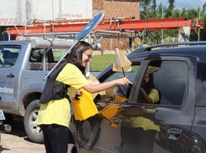 Maragogi, no Litoral Norte de Alagoas, recebe a campanha 'Maio Amarelo'
