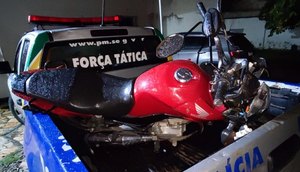 Homem rouba moto, sofre acidente e morre após confronto em Nossa Senhora do Socorro / Foto: Foto: Polícia Militar/SE