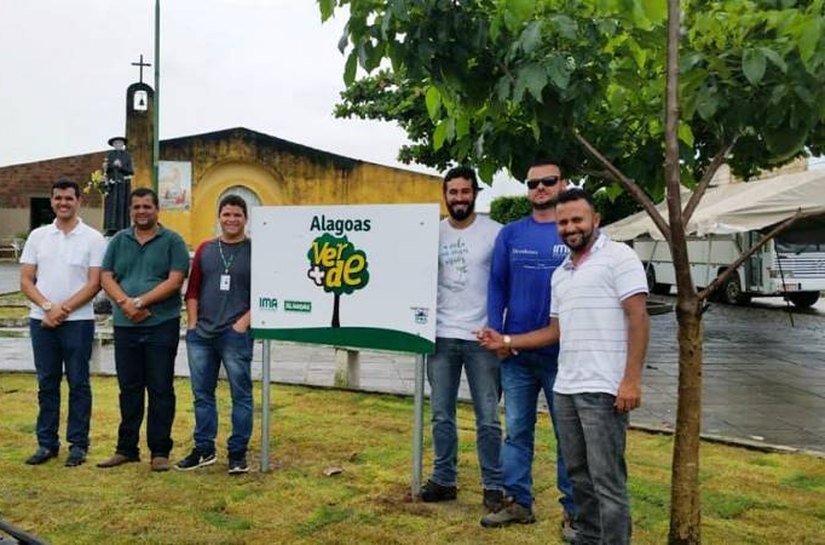 Equipe de Educação Ambiental do IMA leva projeto Alagoas Mais Verde a União