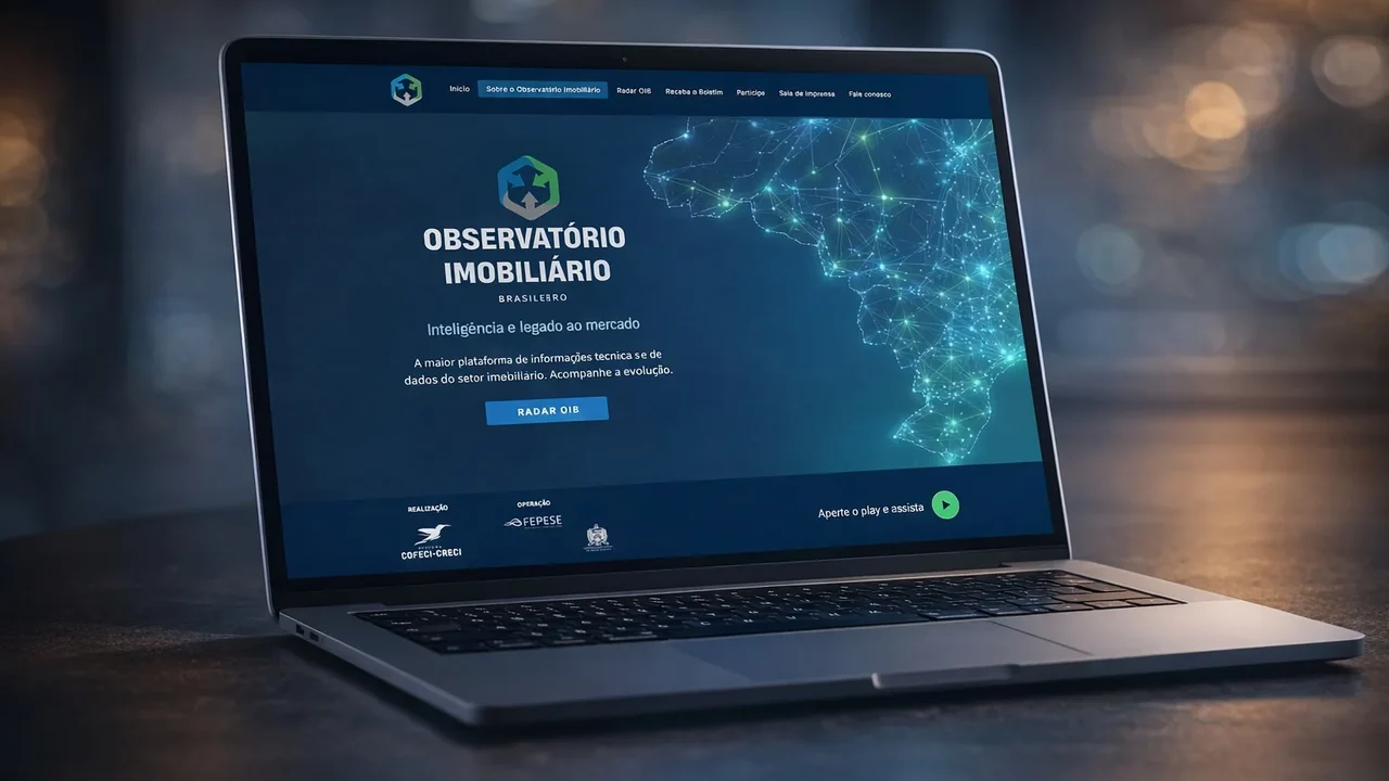 Sistema Cofeci-Creci lança site do Observatório Imobiliário Brasileiro com central de notícias e coleta de dados do setor