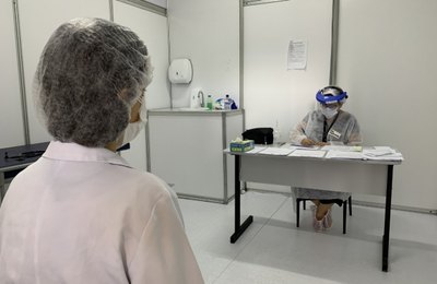Quase 13 mil atendimentos já foram registrados no centro de triagem do HGE