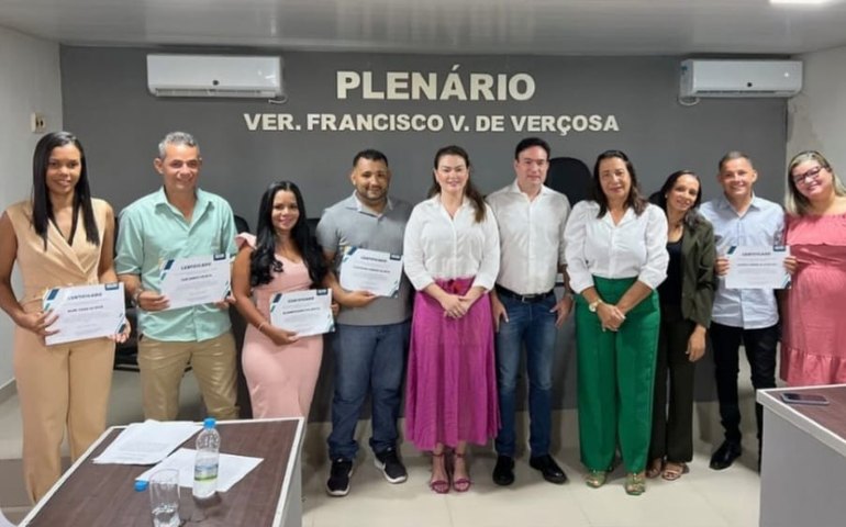 Prefeito Jorge Galvão participa da posse de novos conselheiros tutelares do município de Jundiá