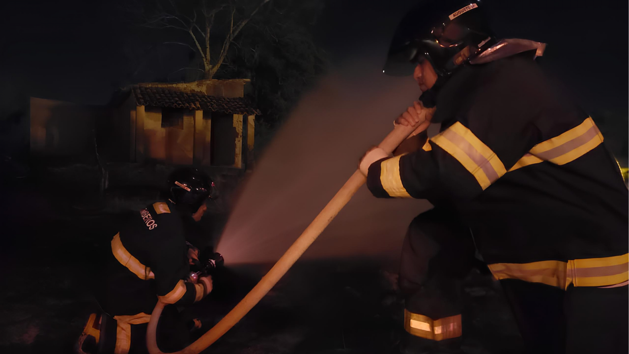 Incêndio em pousada de Maragogi mobiliza Bombeiros