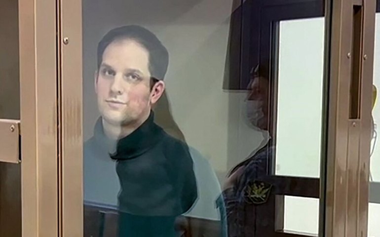 Jornalista americano preso na Rússia acusado de espionagem será julgado a portas fechadas