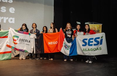 Estudantes do Sesi Alagoas são premiados na Fenecit, em Pernambuco