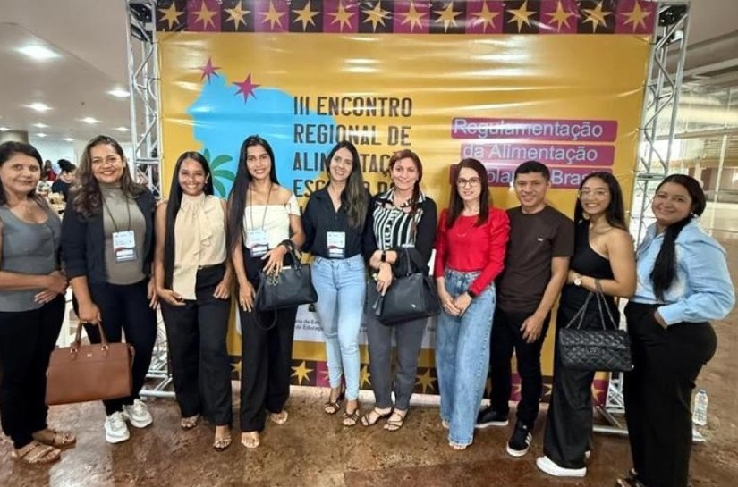 Equipe de Nutrição da Alimentação Escolar de Campo Alegre participa do III Encontro Regional de Alimentação Escolar do NE