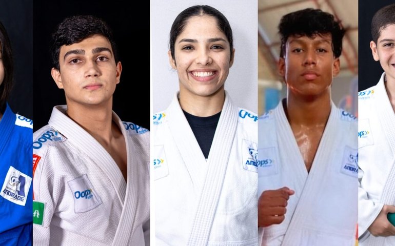 Cinco atletas de Arapiraca são selecionados para o Brasileiro de Judô com apoio da prefeitura