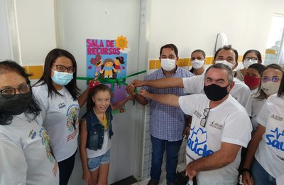 Prefeitura de Tanque d’Arca inaugura sala de Atendimento Educacional Especializado