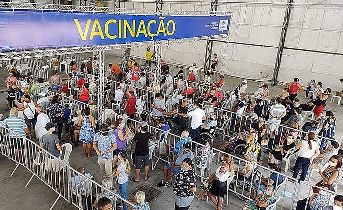 Santa Luzia do Norte é primeiro município alagoano a concluir vacinação de 1ª dose