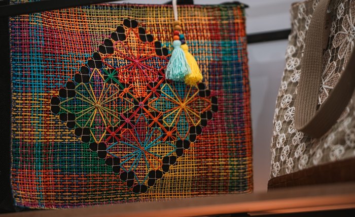 Peça exposta na Artnor, a maior feira de artesanato do Nordeste