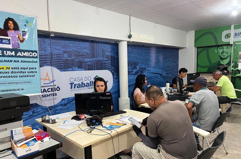 Sine Maceió oferta mais de 1.600 vagas de emprego nesta semana