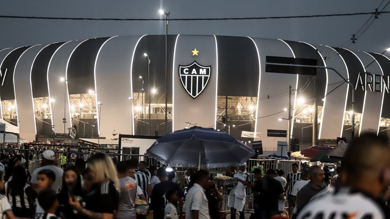 Vasco agradece ao Atlético-MG pela Arena MRV em jogo contra o Boca Juniors