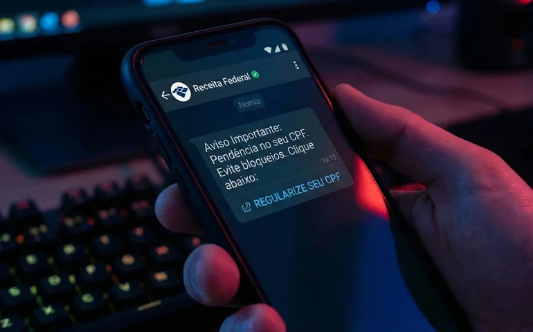Golpistas criam sites falsos com dados do contribuinte para simular cobranças da Receita Federal