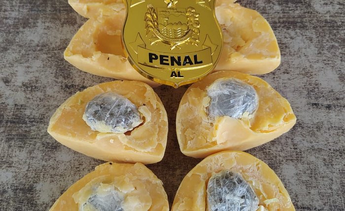 Material foi encontrado pelos policiais penais da unidade Material foi encontrado pelos policiais penais da unidade