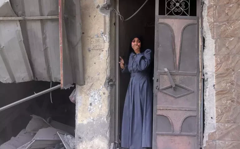 500 mulheres israelenses protestam pelo fim da guerra em Gaza