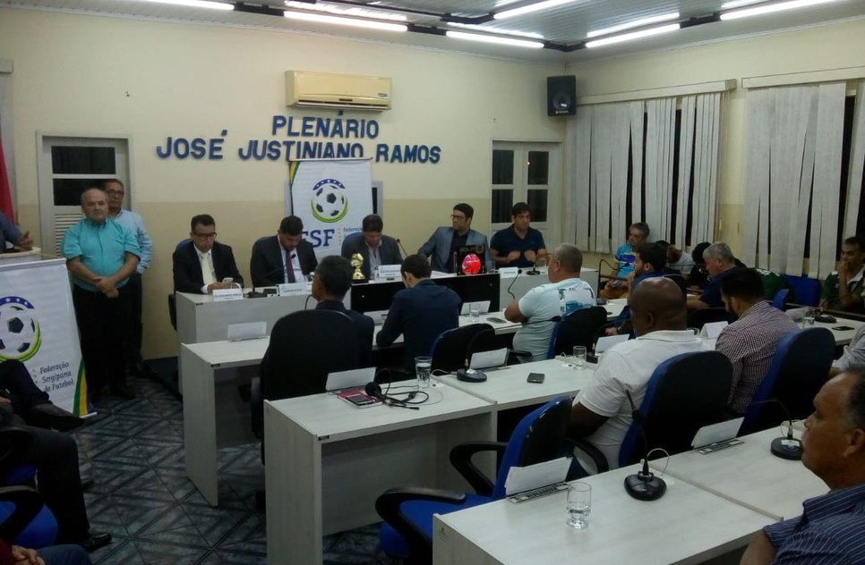 FSF congresso técnico para Sergipão 2019 / Foto: Cláudio Rocha - TV Atalaia