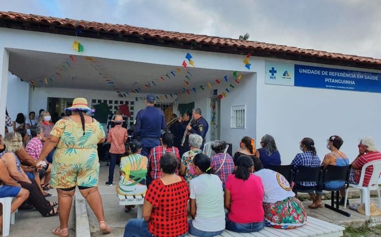 Em clima junino: URS Pitanguinha promove ação para idosos e hipertensos