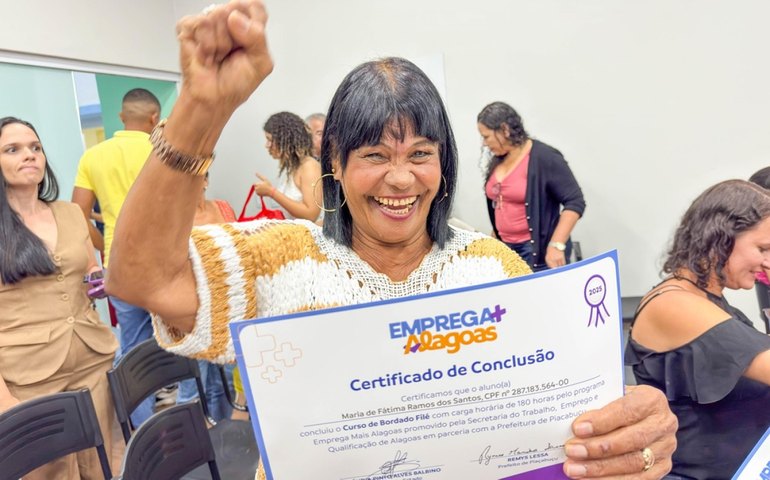 Emprega Mais Alagoas abre inscrições para 430 vagas gratuitas em cursos de qualificação em Maceió e Paripueira