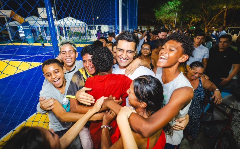 JHC entrega parque linear Freitas Neto na parte alta de Maceió