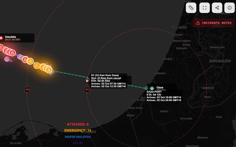 Dez brasileiros estão entre capturados na flotilha de ajuda a Gaza