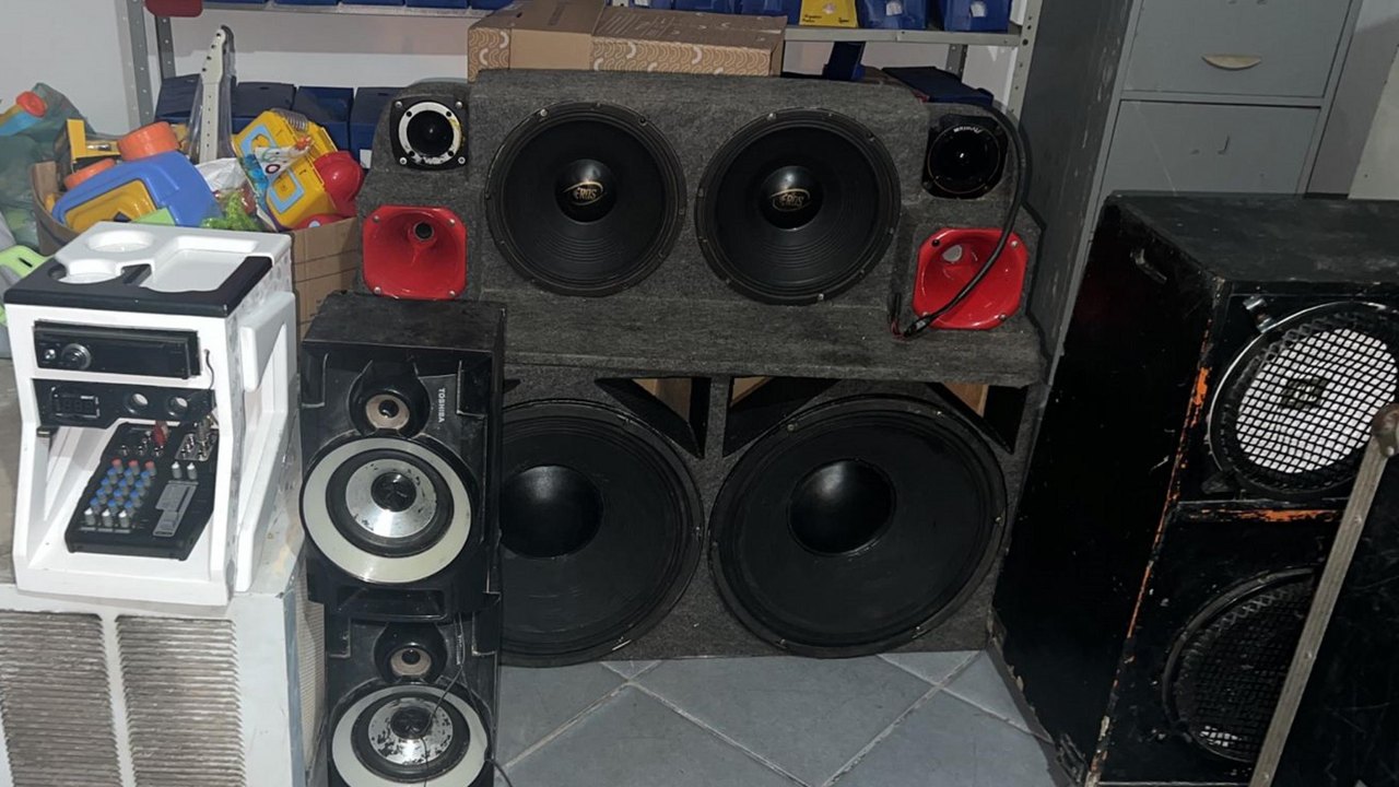 Segurança Pública apreende 13 equipamentos de som em bairros de Maceió
