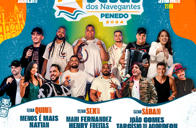 Prefeito Ronaldo Lopes anuncia atrações musicais do Bom Jesus dos Navegantes 2024