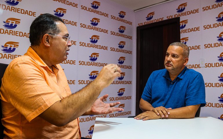 Em nova visita a Alagoas, presidente nacional do solidariedade, Eurípedes Júnior, reafirma seu apoio aos pré-candidatos