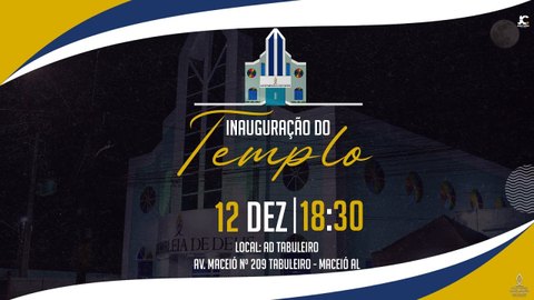 Inauguração - AD Tabuleiro - 12/12/2024
